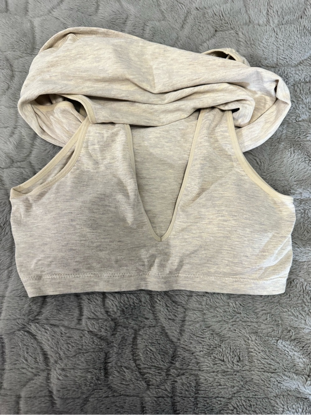 Kindred Bravely Sublime® Bamboo Maternity & Nursing Longline Bra Top Oatmeal S - Picture 5 of 9